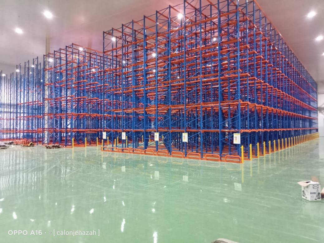 Supplier rak drive-in Perkasa Racking TAP — Pengadaan Rak Drive-In untuk Gudang Berstandar Higienis